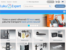 Tablet Screenshot of lukuexpert.ee